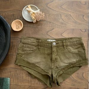 Free People Denim Shorts
